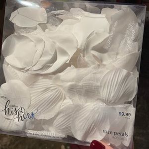 false rose petals